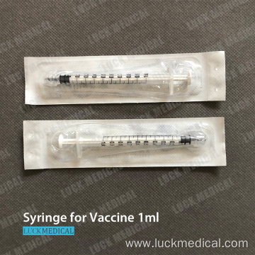 1 CC Syringe Without Needle for Vaccine